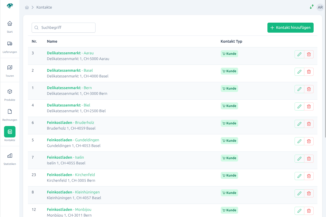 Kontakte Screenshot