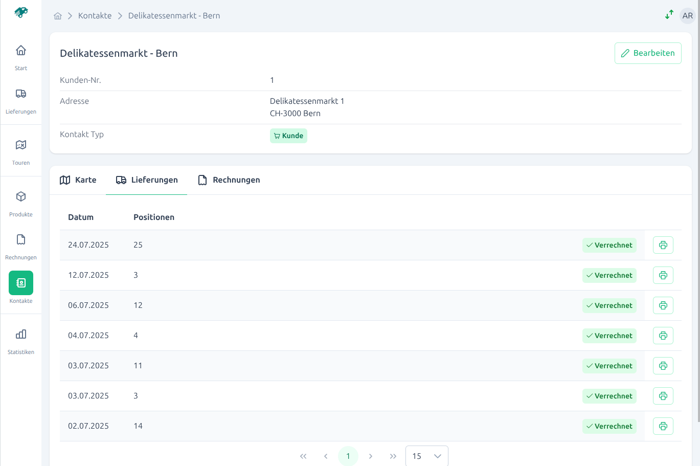 Kontakte Screenshot